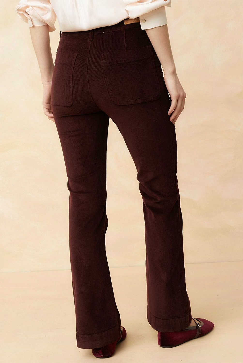 ELLE - Pantalón Flare Mujer Elle