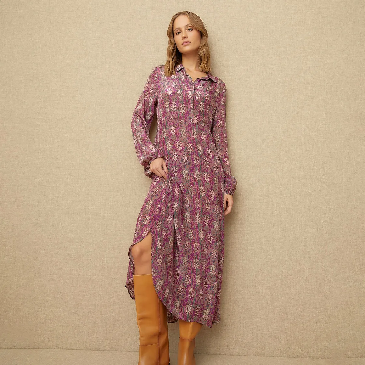 UNIVERSITY CLUB - Vestido Largo Mujer University Club