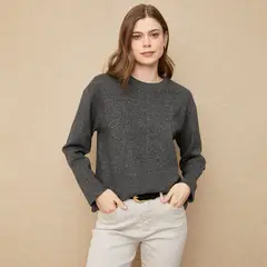 UNIVERSITY CLUB - Sweater Algodón Mujer Manga Larga