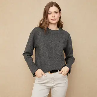 UNIVERSITY CLUB - Sweater Algodón Mujer Manga Larga