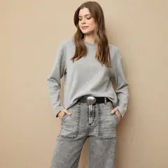 UNIVERSITY CLUB - Sweater Algodón Mujer Manga Larga