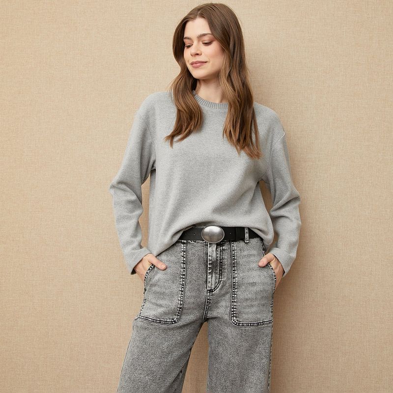 UNIVERSITY CLUB - Sweater University Club Algodón Mujer Manga Larga