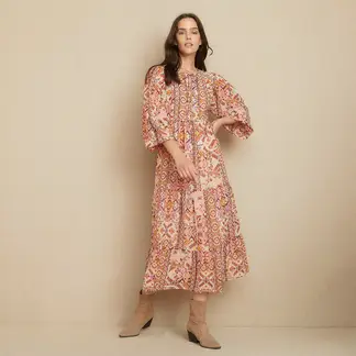 UNIVERSITY CLUB - Vestido Largo Mujer Estampado