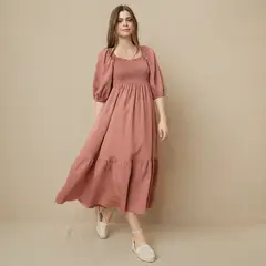 UNIVERSITY CLUB - Vestido Largo Mujer