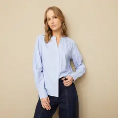 UNIVERSITY CLUB - Blusa Manga Larga Algodón Mujer