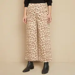 UNIVERSITY CLUB - Pantalón Flare Tiro Medio Mujer