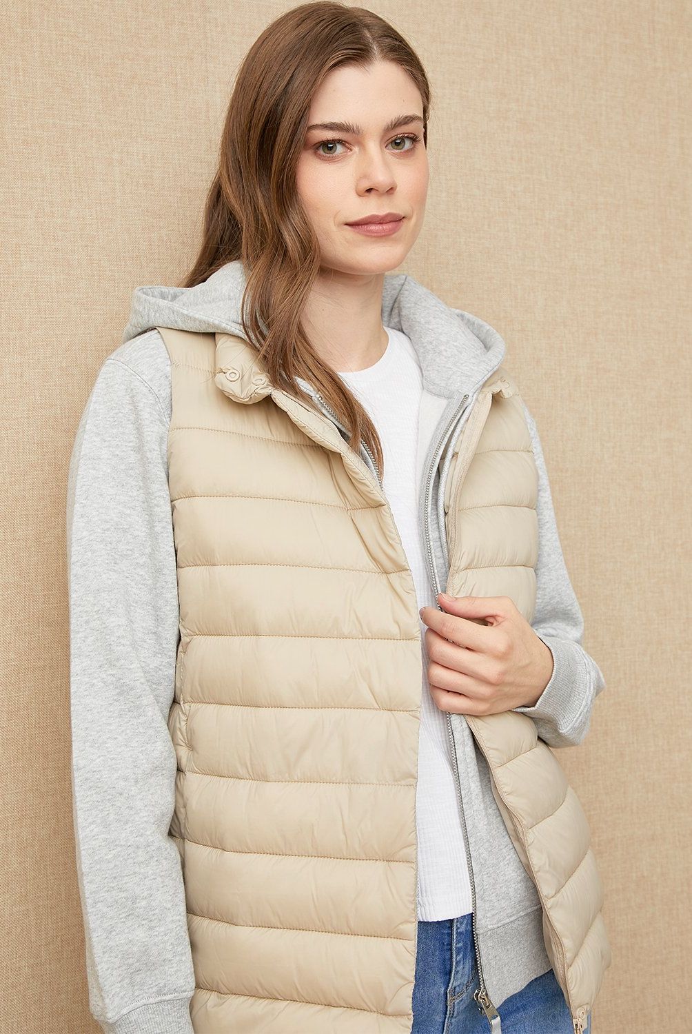 UNIVERSITY CLUB - Parka University Club Mujer Diseño Liso