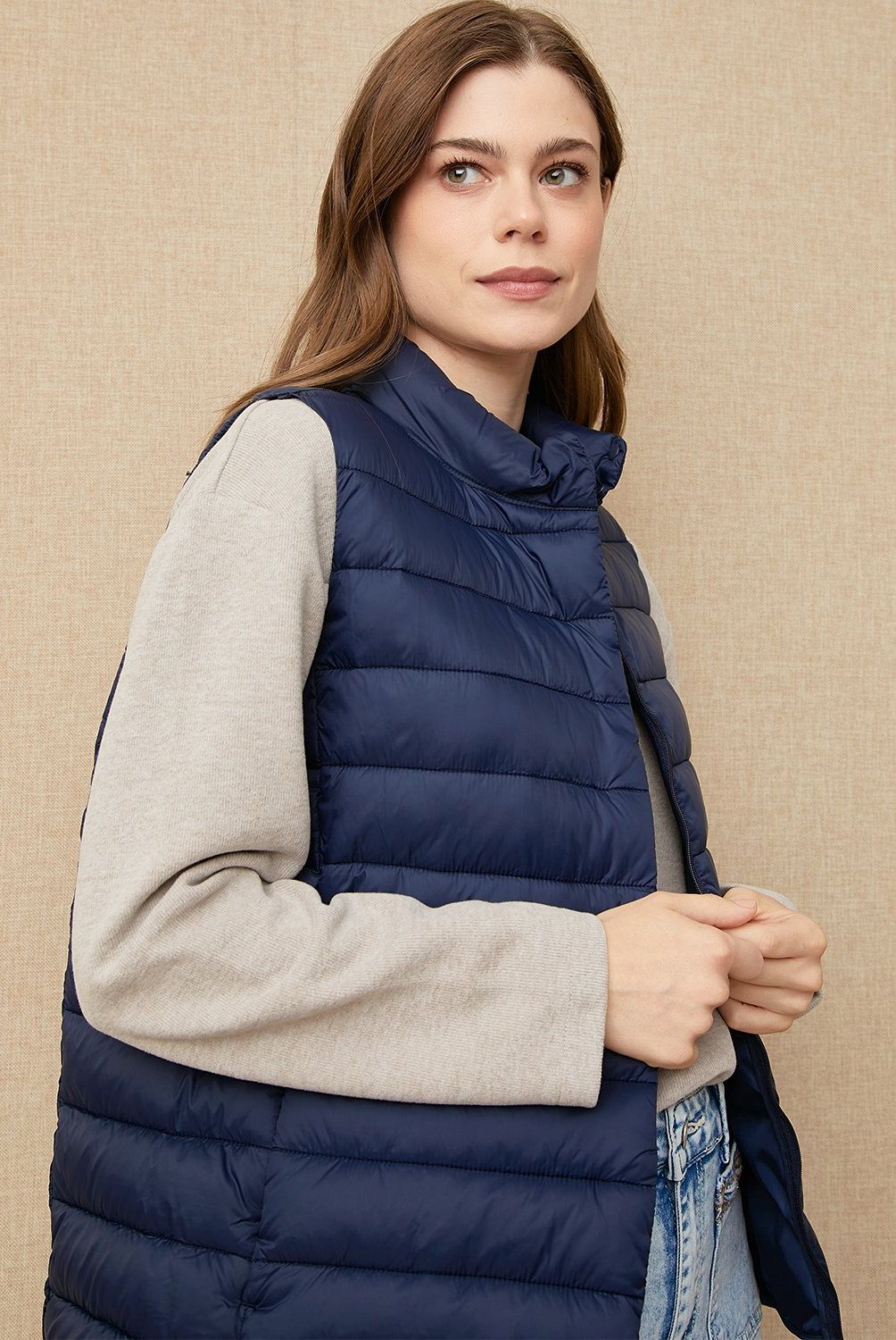 UNIVERSITY CLUB - Parka University Club Mujer Diseño Liso