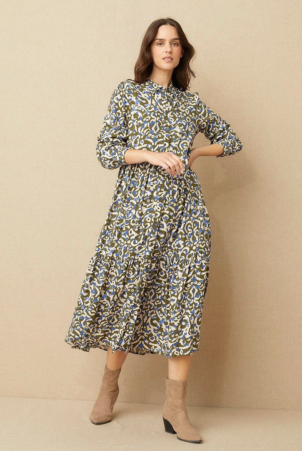 UNIVERSITY CLUB - Vestido Midi Mujer University Club
