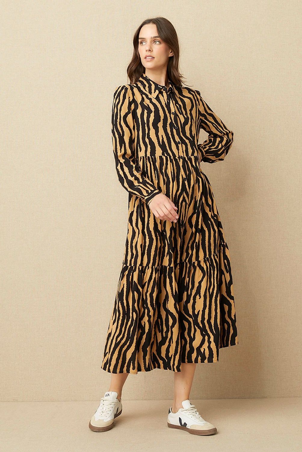 UNIVERSITY CLUB - Vestido Midi Mujer University Club