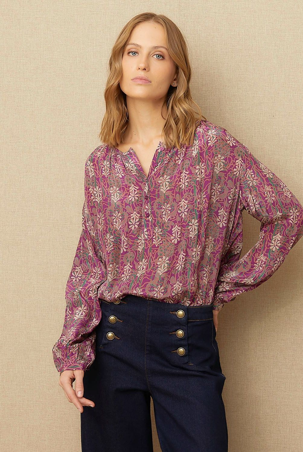 UNIVERSITY CLUB - Blusa Manga Larga Mujer University Club