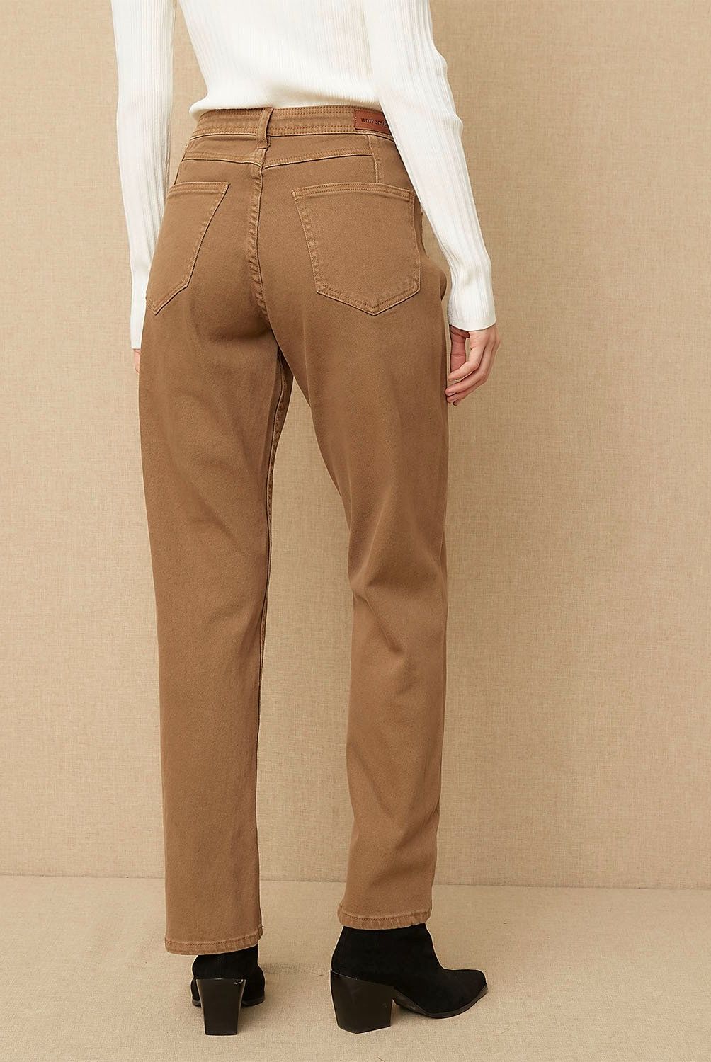 UNIVERSITY CLUB - Jeans Flare Tiro Medio Mujer University Club