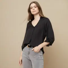 UNIVERSITY CLUB - Blusa Manga Larga Mujer