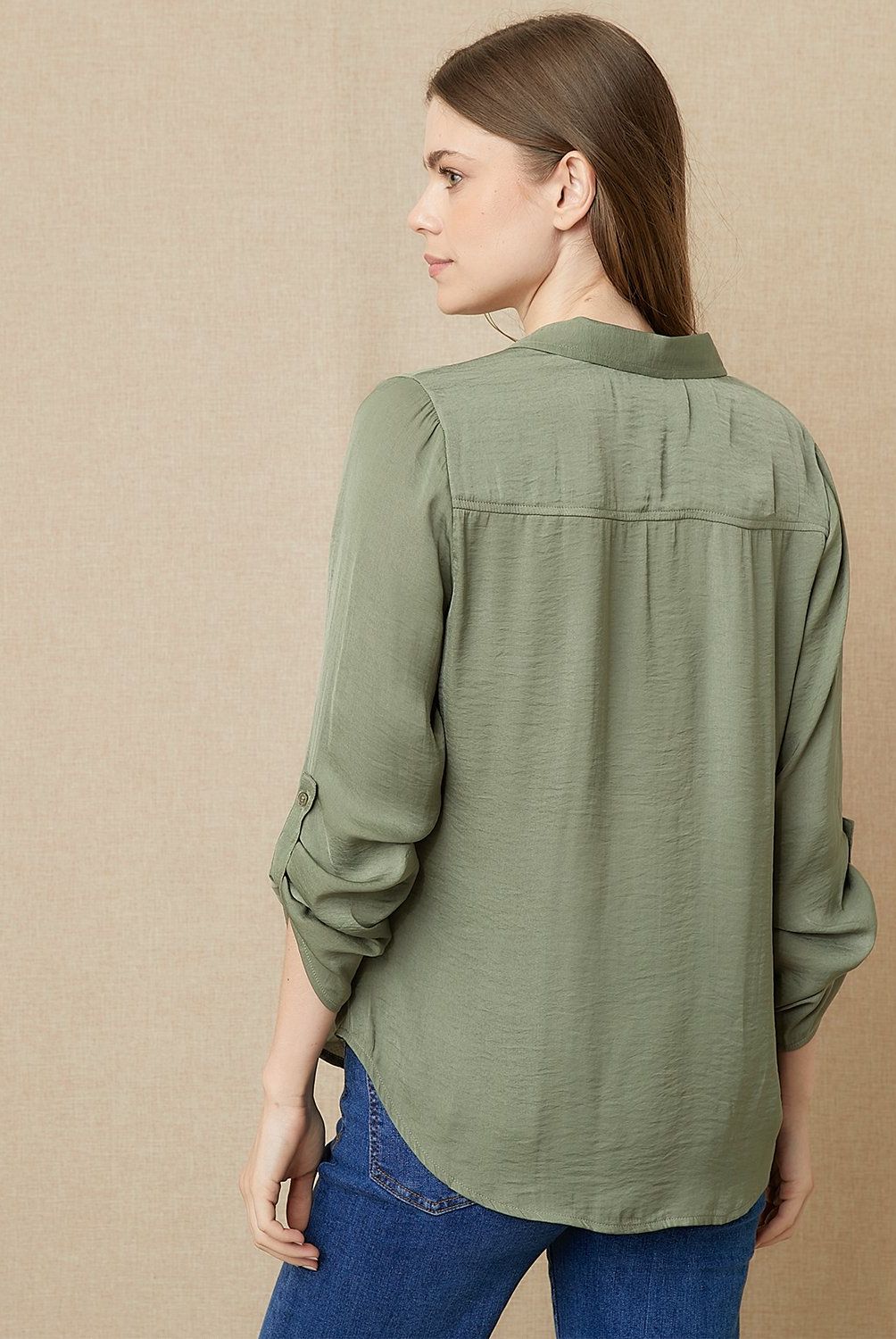 UNIVERSITY CLUB - Blusa Mujer University Club Manga Larga Cuello V