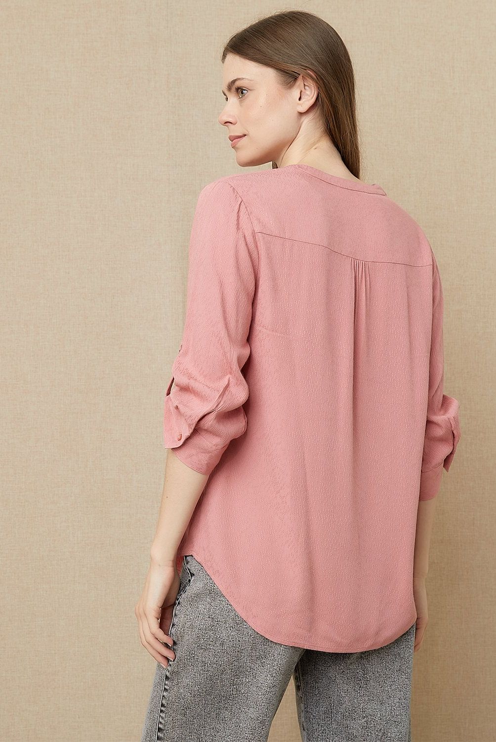 UNIVERSITY CLUB - Blusa Manga Larga Mujer University Club Viscosa