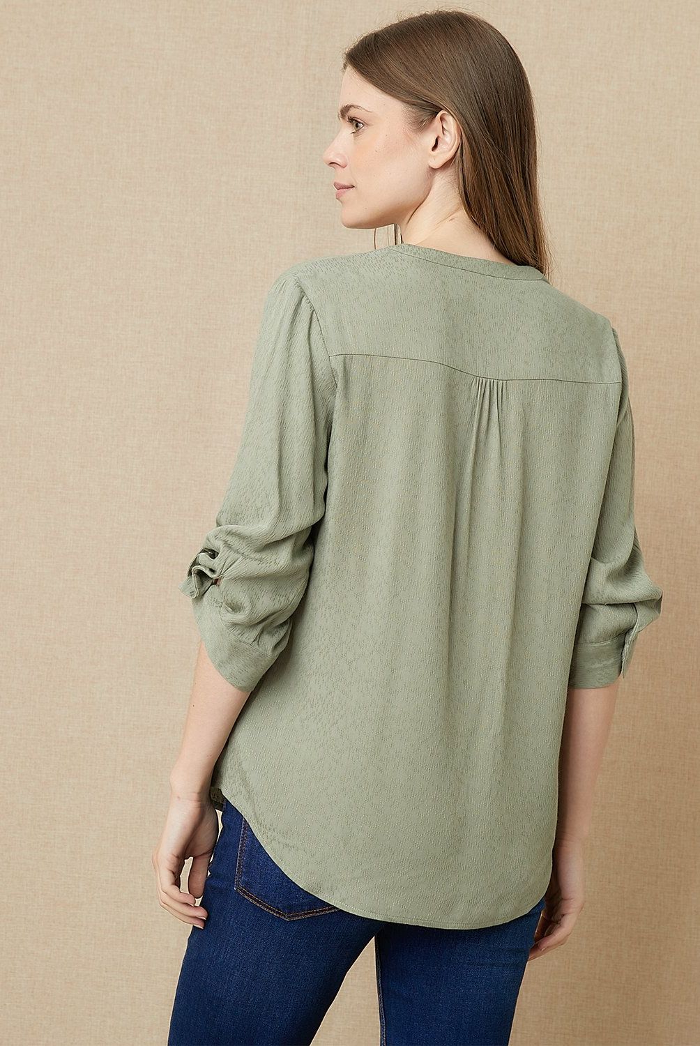 UNIVERSITY CLUB - Blusa Manga Larga Mujer University Club Viscosa