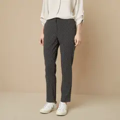 UNIVERSITY CLUB - Pantalón Straight Tiro Alto Mujer