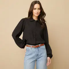 UNIVERSITY CLUB - Blusa Manga Larga Mujer