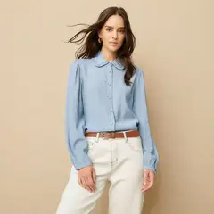 UNIVERSITY CLUB - Blusa Manga Larga Mujer