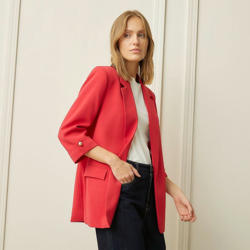 BASEMENT - Blazer Recto Mujer Basement
