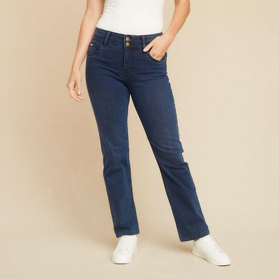Imagen 1 del producto Jeans Straight Tiro Medio Mujer