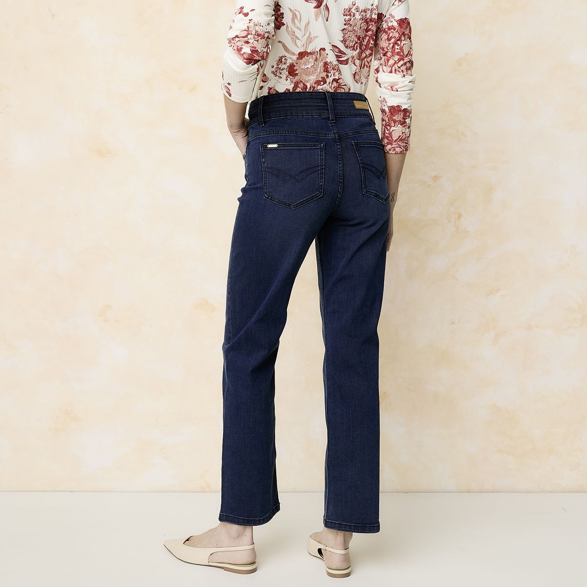 S COCCI - Jeans Straight Tiro Medio Mujer S Cocci