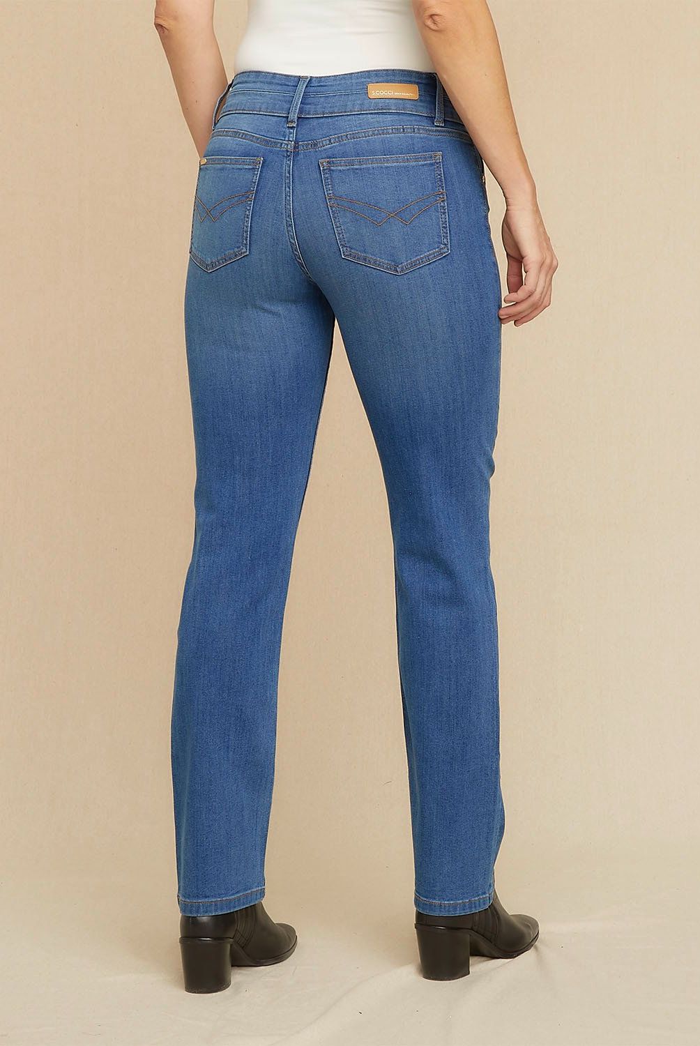 S COCCI - Jeans Tiro Medio Mujer S Cocci