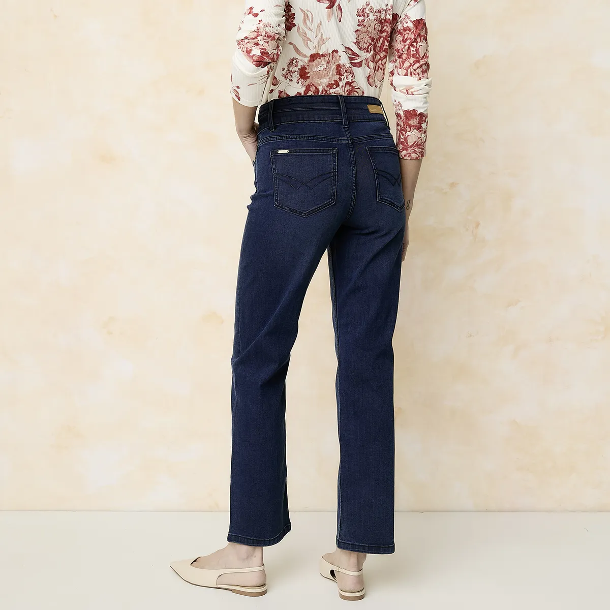 S COCCI - Jeans Straight Tiro Medio Mujer S Cocci