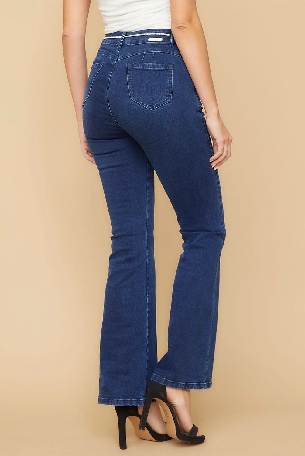 MOSSIMO - Jeans Tiro Medio Mujer Mossimo
