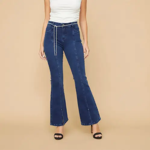 MOSSIMO - Jeans Tiro Medio Mujer