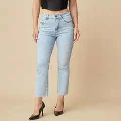 MOSSIMO - Jeans Flare Tiro Medio Mujer