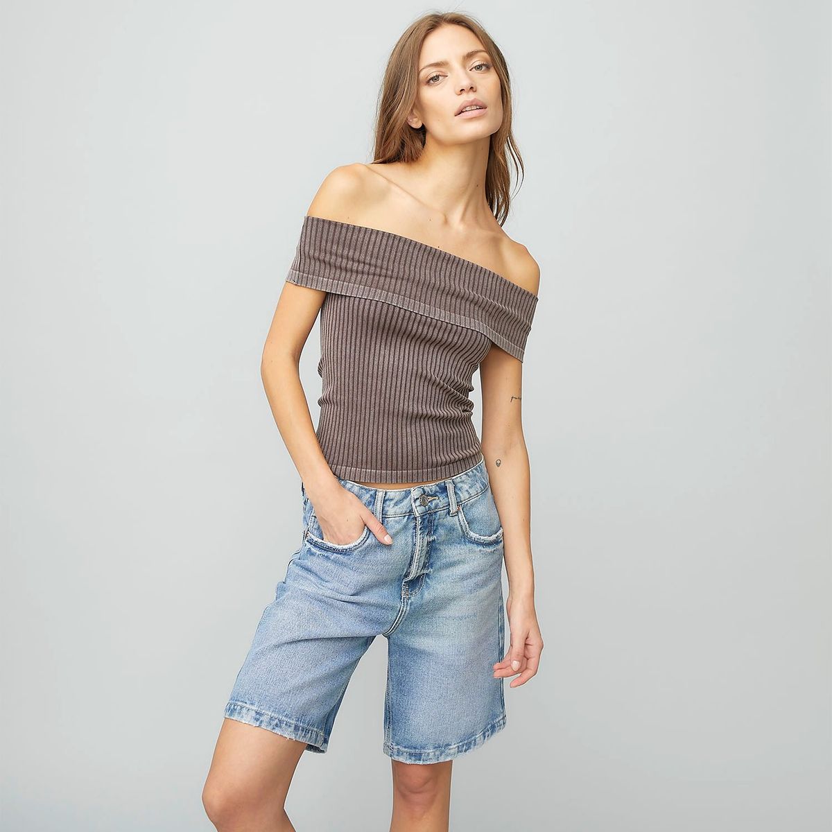 AMERICANINO - Polera Americanino Sin Mangas Casual Mujer