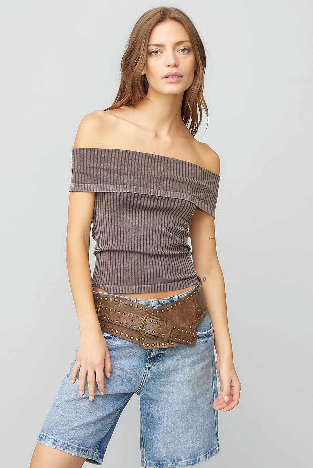 AMERICANINO - Polera Americanino Sin Mangas Casual Mujer