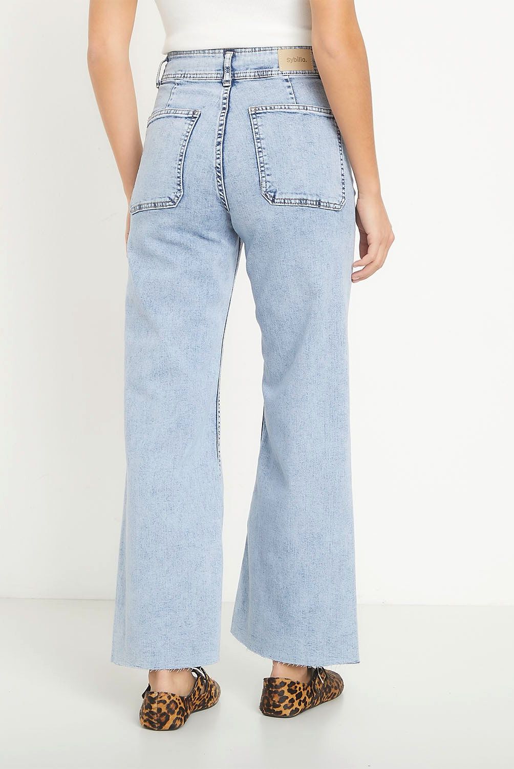 SYBILLA - Jeans Flare Mujer Sybilla