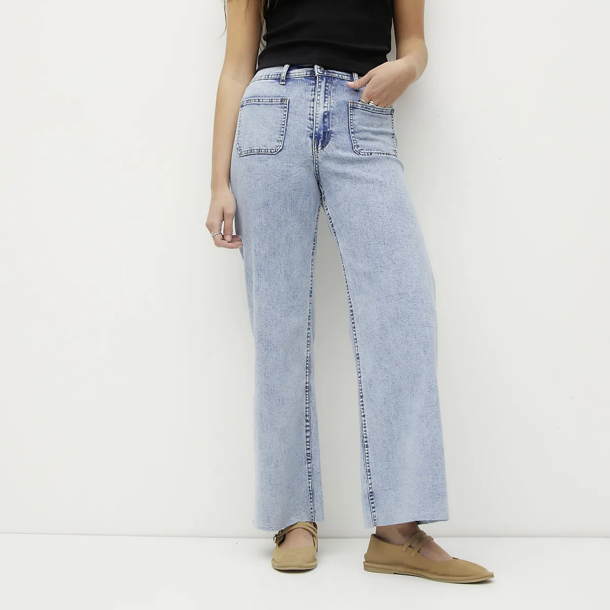 SYBILLA - Jeans Flare Mujer Sybilla