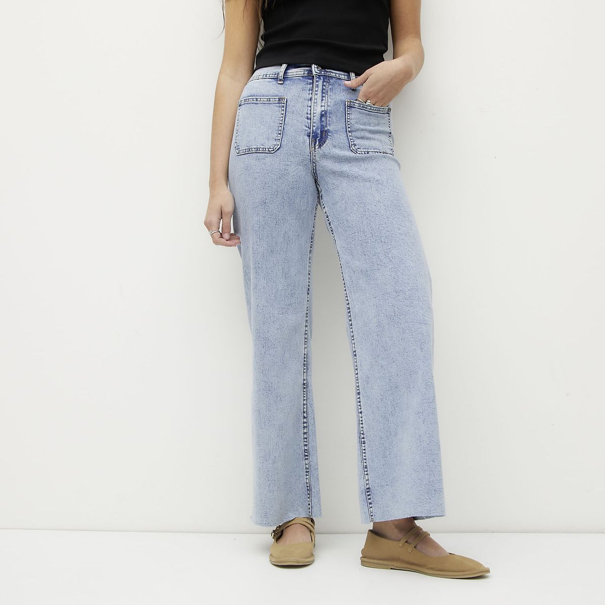 SYBILLA - Jeans Flare Mujer Sybilla