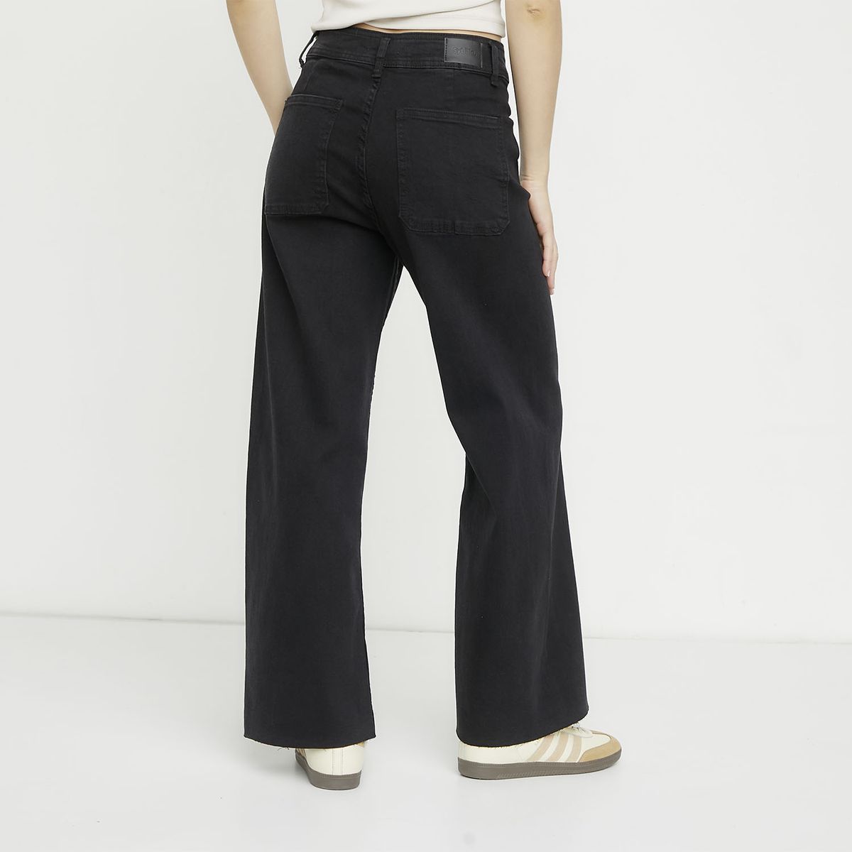 SYBILLA - Jeans Marine Tiro Medio Mujer Sybilla