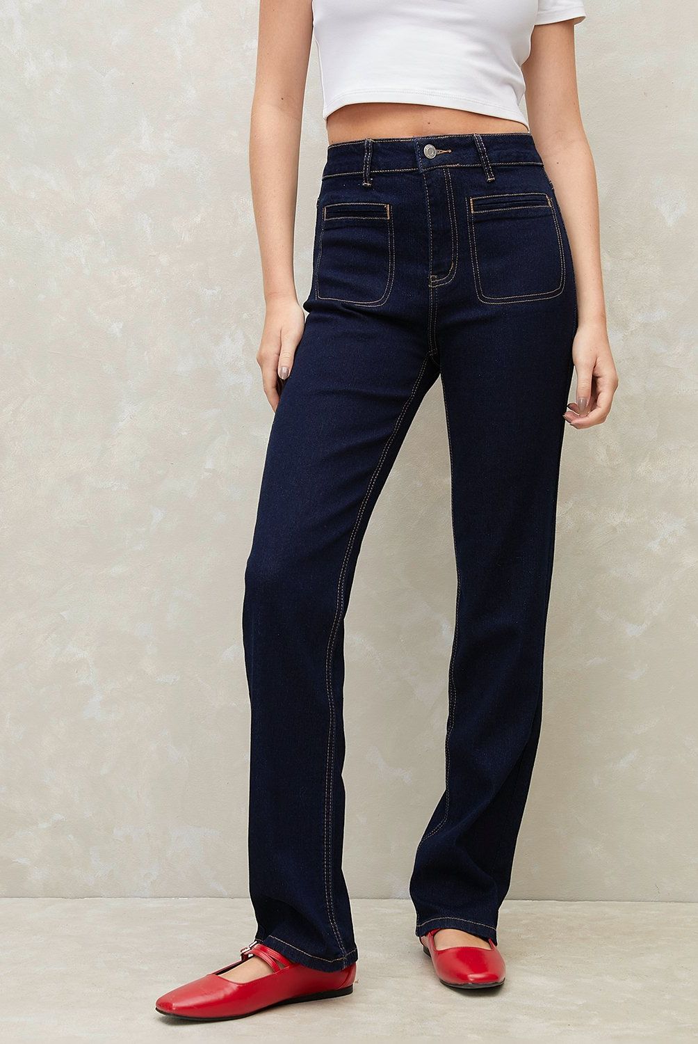 SYBILLA - Jeans Straight Mujer Sybilla