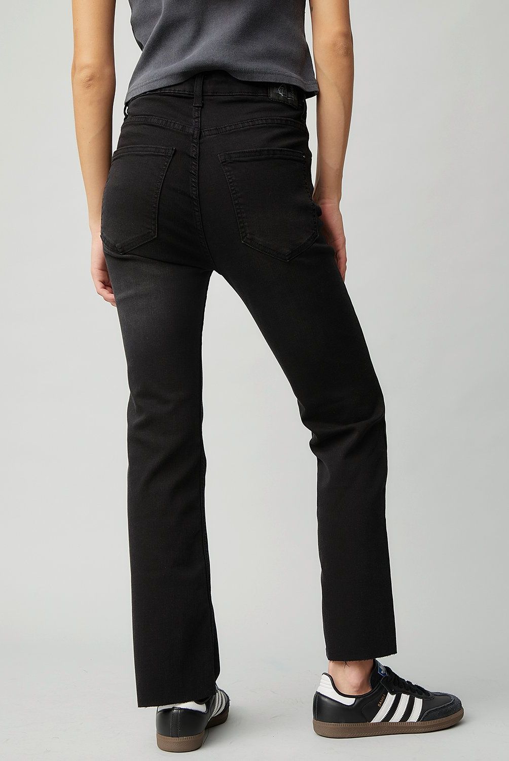 AMERICANINO - Jeans Crop Flare Tiro Alto Mujer Americanino