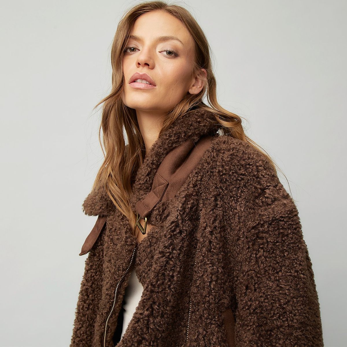 AMERICANINO - Chaqueta Aviadora Americanino Mujer Manga Larga Cierre Metalico