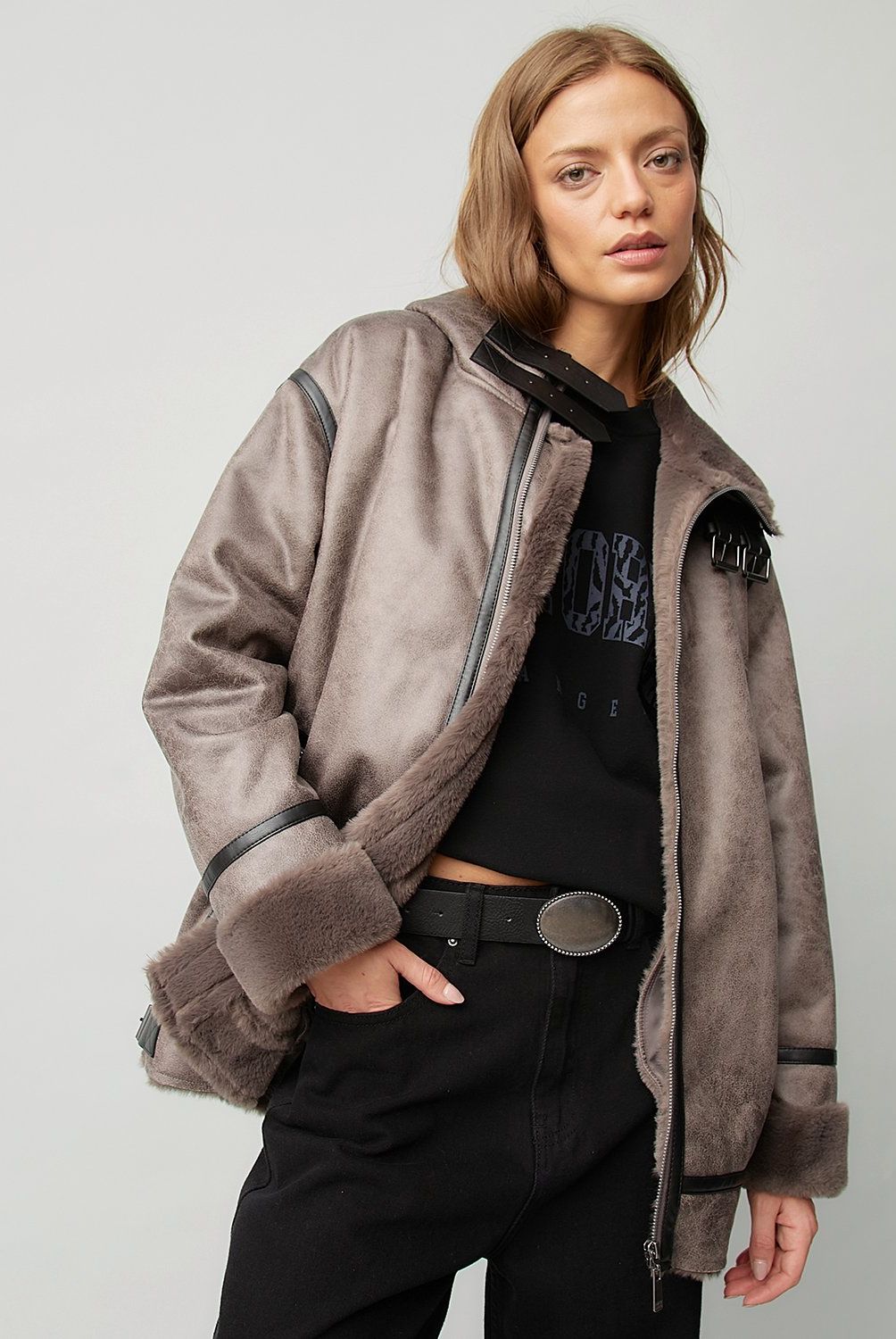 AMERICANINO - Chaqueta Aviadora Americanino Mujer Manga Larga