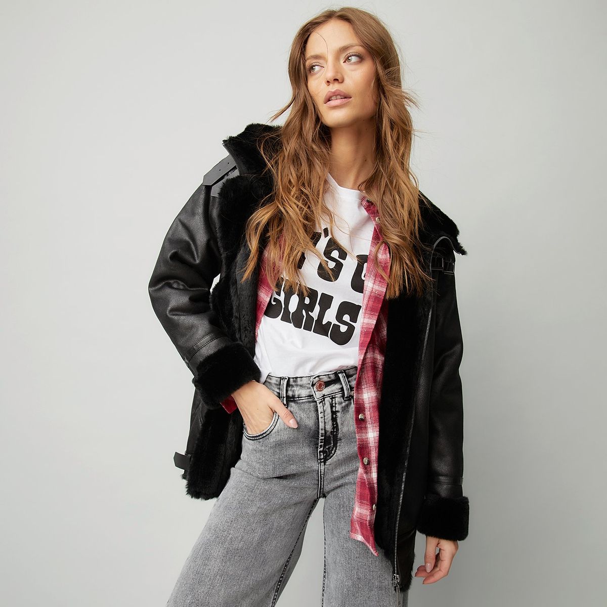 AMERICANINO - Chaqueta Aviadora Americanino Mujer Manga Larga