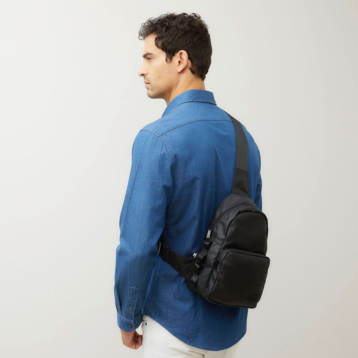WOLF&HANK - Bolso De Hombro Wolf&Hank Diseño Liso Hombre