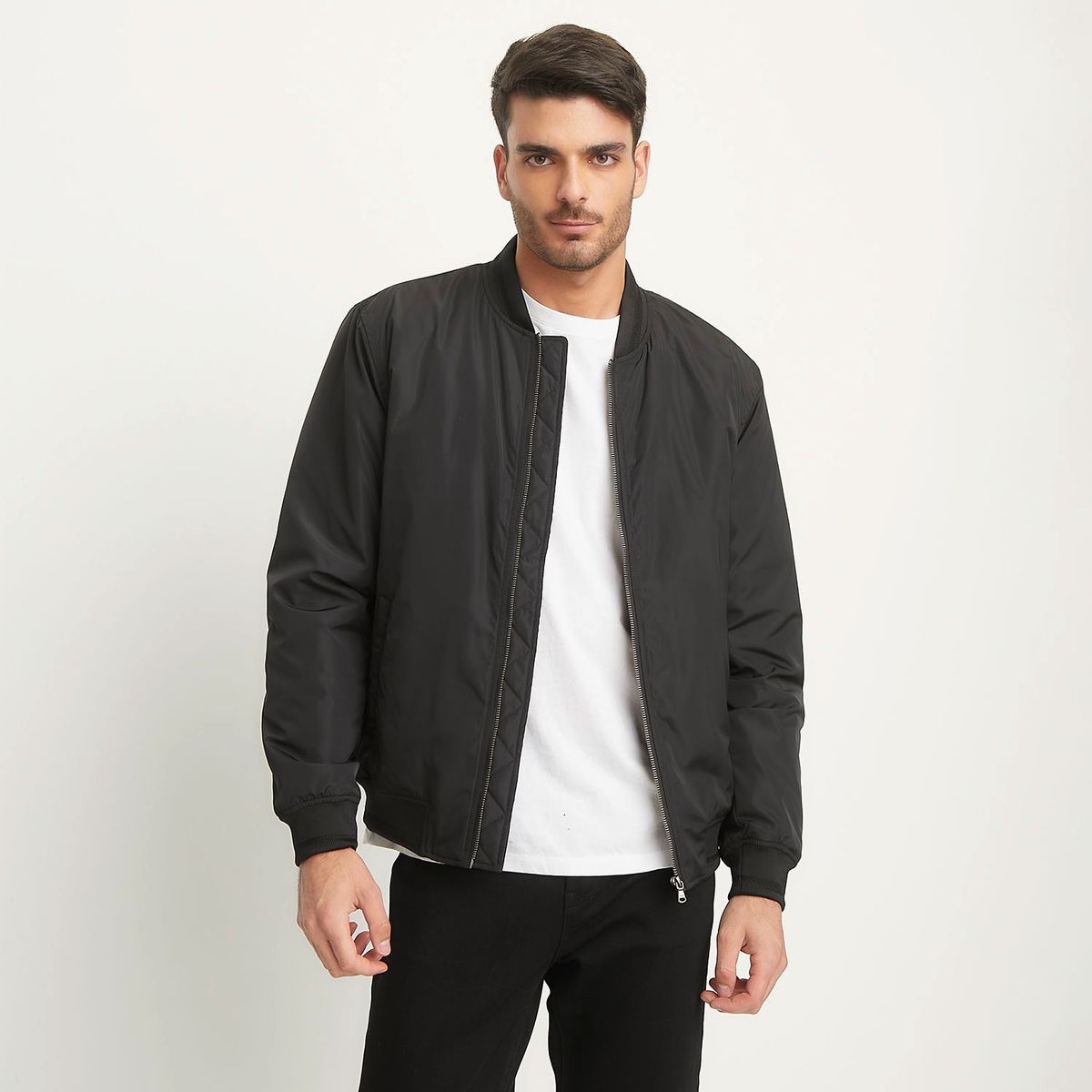 BASEMENT - Chaqueta Bomber Acolchada Basement Hombre