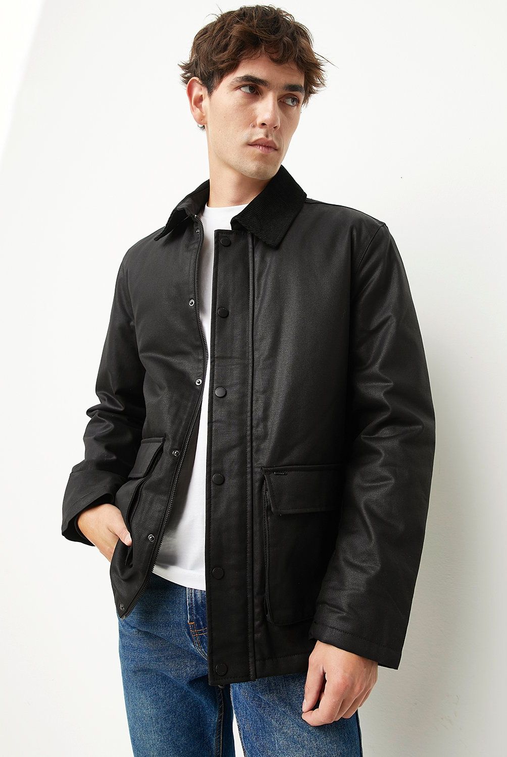 BASEMENT - Chaqueta Wax Hombre Basement