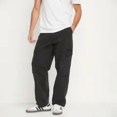 BASEMENT - Jeans 5 Bolsillos Cargo Algodón Hombre