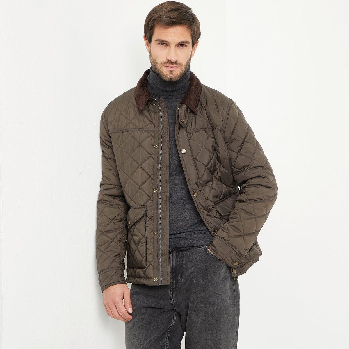 BASEMENT - Chaqueta Quilt Hombre Basement