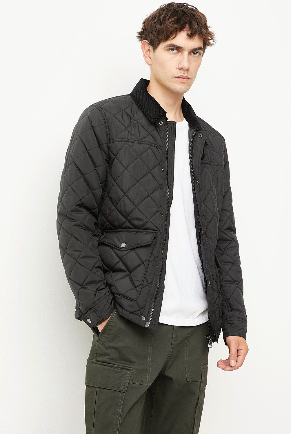 BASEMENT - Chaqueta Quilt Hombre Basement
