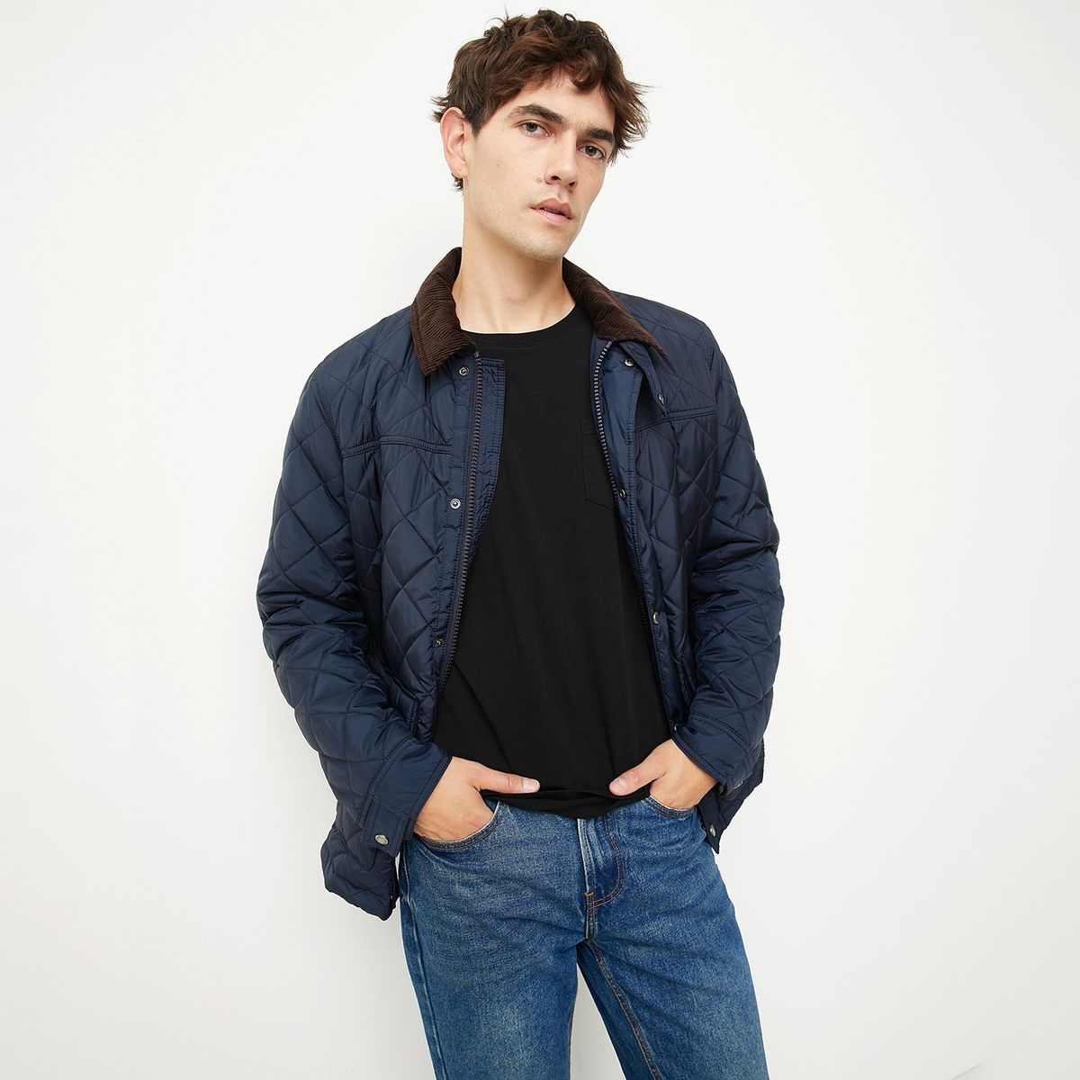 BASEMENT - Chaqueta Quilt Hombre Basement