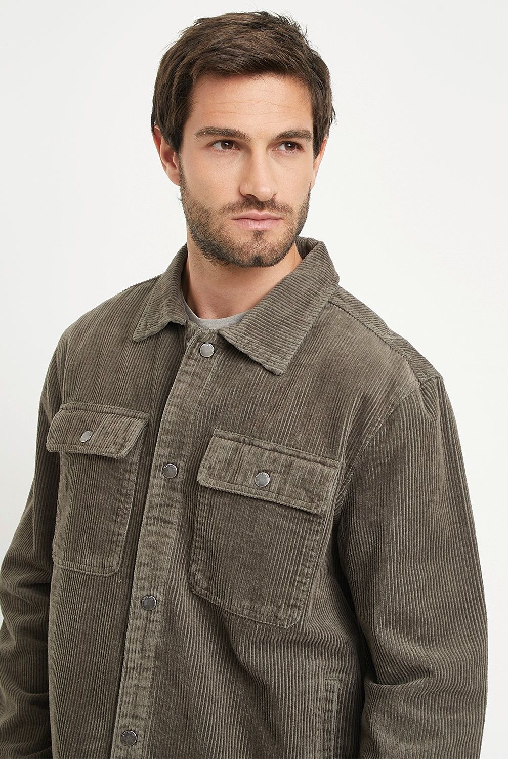 BASEMENT - Chaqueta Cotelé Hombre Basement